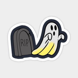 Graveyard Ghost Wrong Sheet Magnet