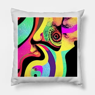 Psychedelic Artwork #4 Pillow