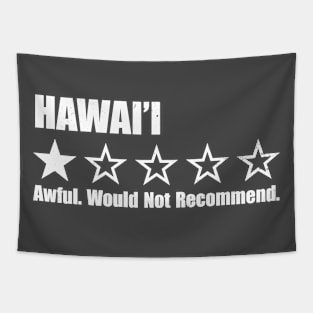 Hawaii One Star Review Tapestry