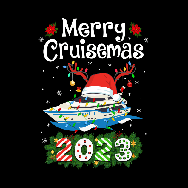 Merry Cruisemas 2023 Christmas Santa Reindeer Cruise by James Green