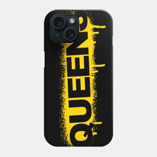 Queens Drip Spray Paint Phone Case