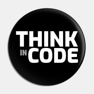 Think in Code - Programmer Pin