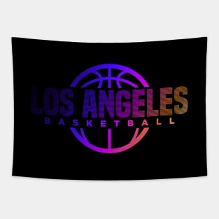 Los Angeles Basketball Tapestry