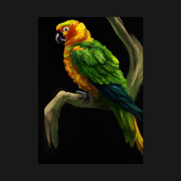 Parrot on a Tree by maxcode