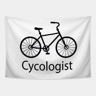 Cycologist, Biking Gift For Men, Biking Gift For Women, Funny Bike Lover Gift, Funny Cycling , Cycle Psychology Tapestry