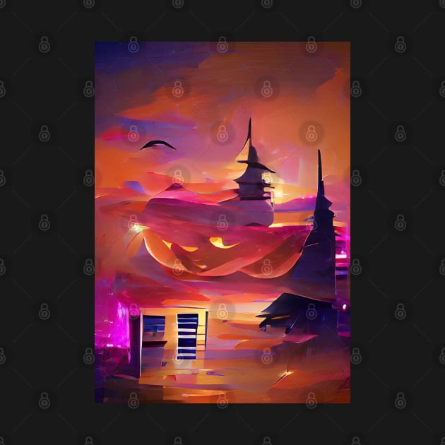 ALLOWEEN PAGODA by sailorsam1805