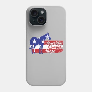American Quarter Horse Patriotic Phone Case