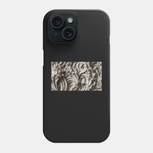 Seamless Leaf Relief Carving IX Phone Case