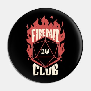 RPG - Fireball Club Pin