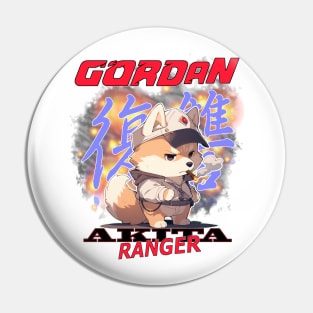 Manga Anime Cigar Gordan Akita Ranger Revenge Pin