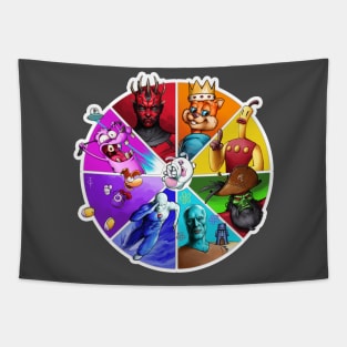 Color Wheel Tapestry