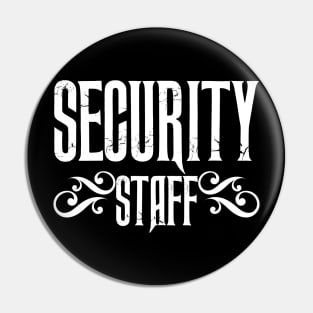 Security Staff Pin