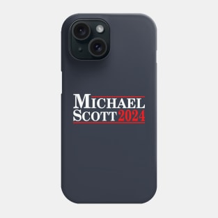 Michael Scott for President 2024 Phone Case