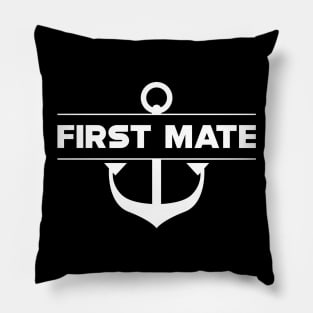 Nautical Captain - First Mate Pillow