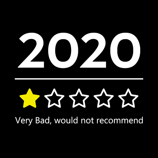 2020 Very Bad, Would Not Recommend Funny Gifts For Men Women T-Shirt by Hot food
