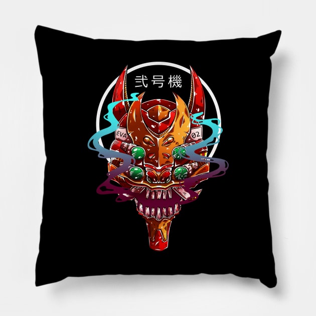 ONI EVA 02 Pillow by Chofy87