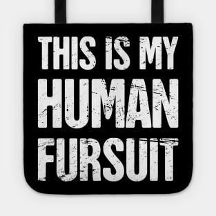 Funny Anthro Furry Fandom Fursuit Con Gift Tote