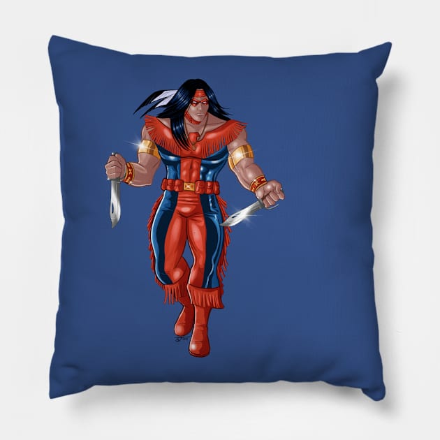 WARPATH Pillow by sergetowers80