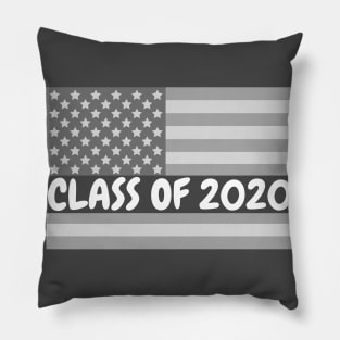 Class of 2020 Senior American Flag Graduation Gifts Pillow