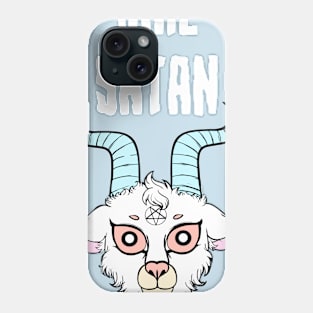 Hail Satan in White Phone Case