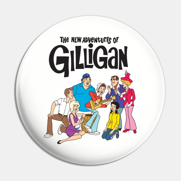 The New Adventures of Gilligan Cartoon Pin by Chewbaccadoll