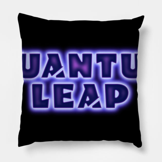 Quantum Leap Pillow by MalcolmDesigns