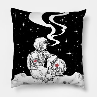 Starry void Pillow