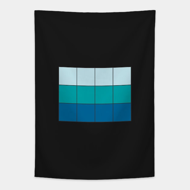 Cool Grid | Kinoshita Kazuta date tee Tapestry by PinPom