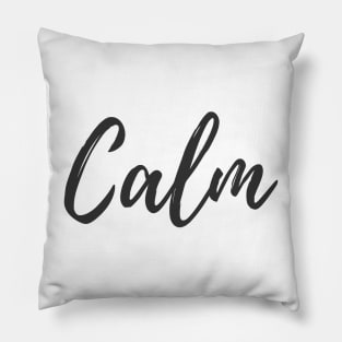 Calm - Focus Word Pillow