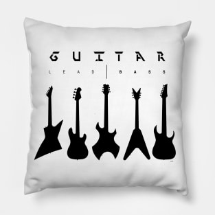 Guitarist Guitar Lead Bass Rock Festival Pillow