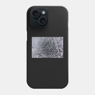 Salt crystals on a wall in a salt mine Phone Case