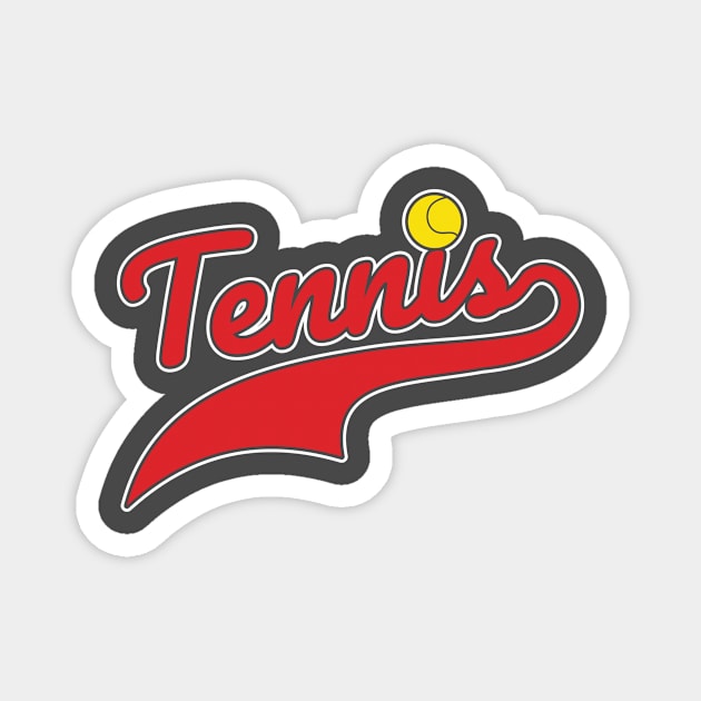 tennis funny Magnet by dishcubung