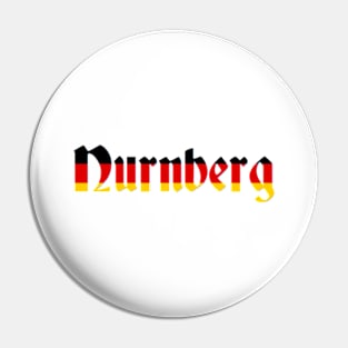 Most Beautiful Town of Nurnberg Pin