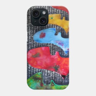 Abstract faces (ben heine) Phone Case