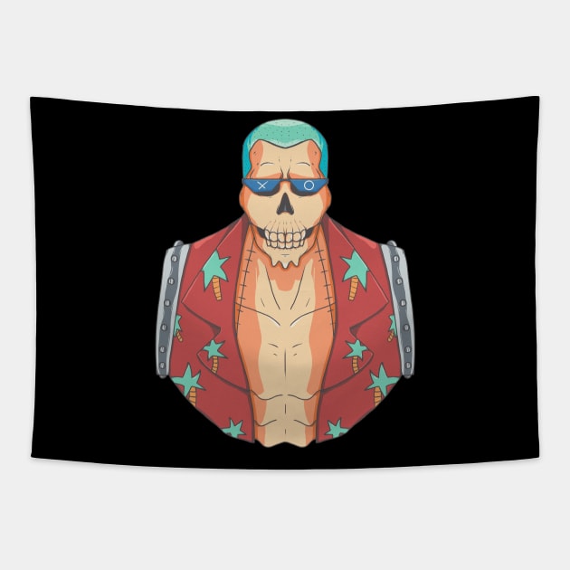 Skally Franky Tapestry by skally