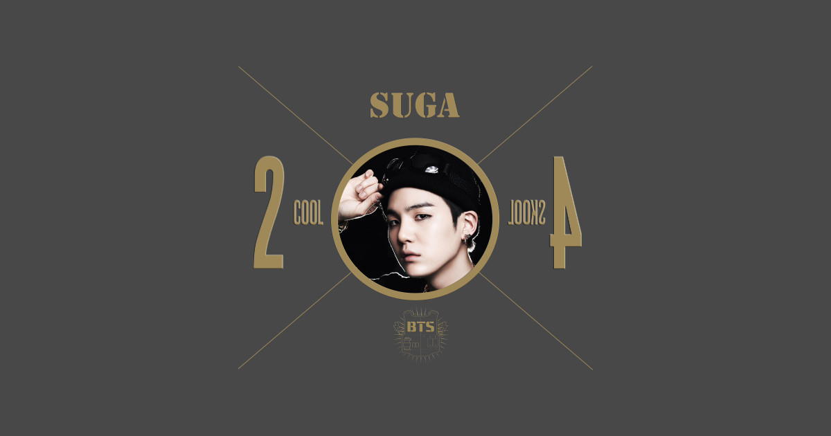 Bts 2 Cool 4 Skool Suga Bts T Shirt Teepublic