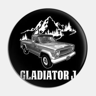 Jeep Gladiator J series jeep car name Pin