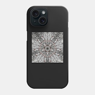 First Snowfall of the Season Kaleidoscope Phone Case