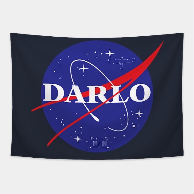 Nasa Parody: Darlington Tapestry by EliseDesigns