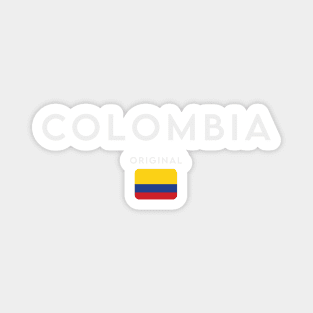 Colombia flag, colombian flag Magnet