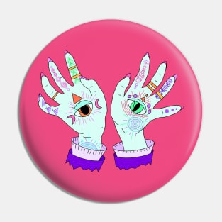 Magic Hands Pin