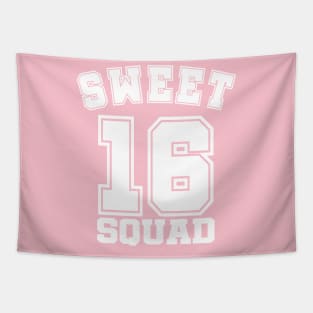 Sweet 16 Squad Tapestry