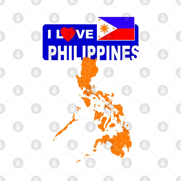 I Love Philippines by tatzkirosales-shirt-store