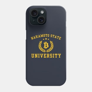 Nakamoto State University Bitcoin Phone Case