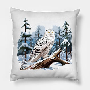 Snowy Owl Pillow