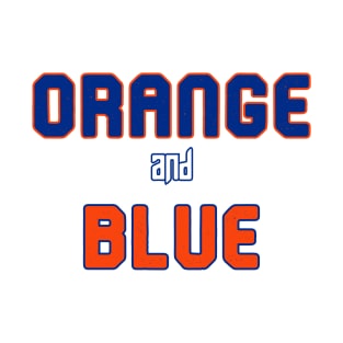 Orange and Blue T-Shirt