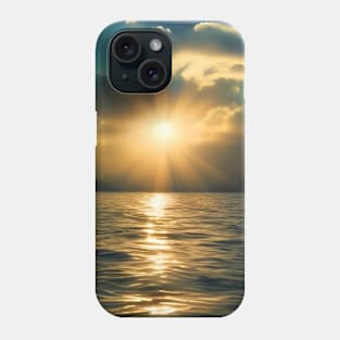 Sunrise from Ocean Phone Case