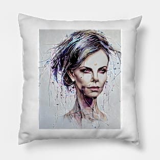 Painterly Charlize Pillow