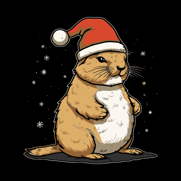 Prairie Dog Christmas by JH Mart