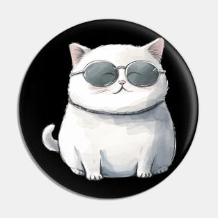 Cool Cat Pin